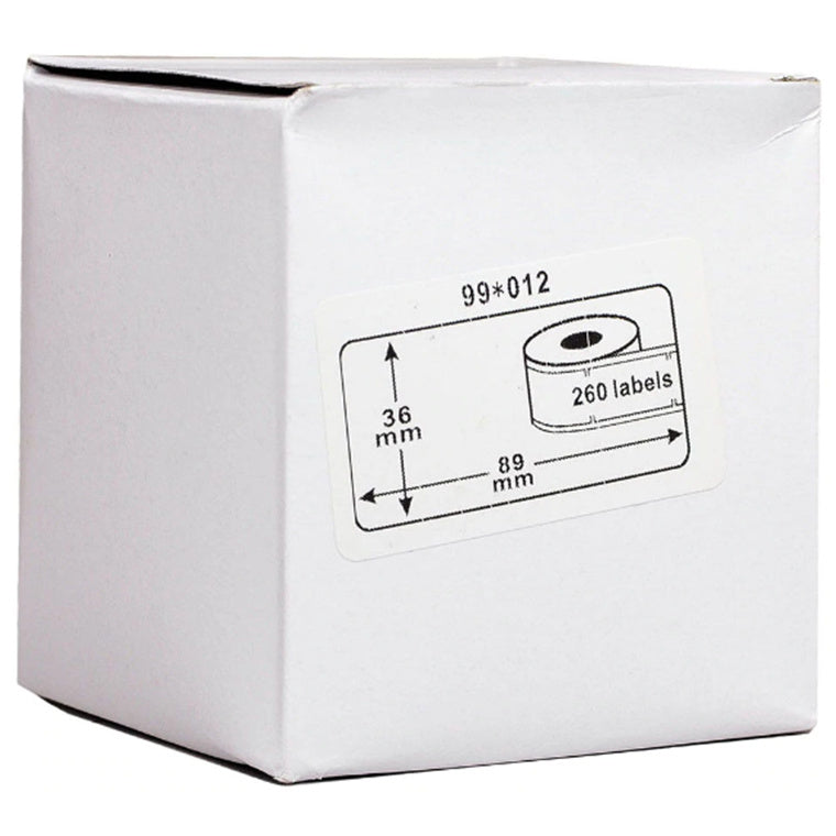 Okin ID99012 Okin kompatible Dymo LW Versandetiketten 36mmx89mm 520 Etiketten Packung 2