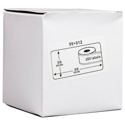 Okin ID99012 Okin Compatible Dymo LW Shipping Labels 36mmx89mm 520 Labels Pk2