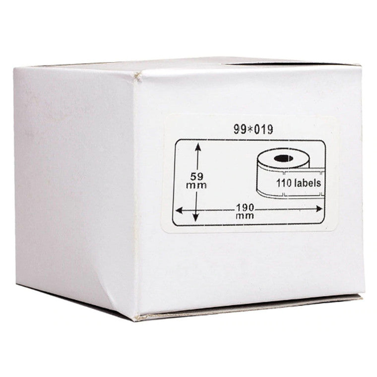 Okin ID99019 - Icon-kompatible Dymo LW Versandetiketten 59mm x 190mm110 Etiketten