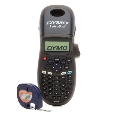 Dymo 2174539 LetraTag 100H Handheld Label Maker with 13-character LCD Screen & ABC Keyboard . 5x Font Sizes, 7 Print Styles & 8 Box Styles. Date Stamp & 195 Symbols.