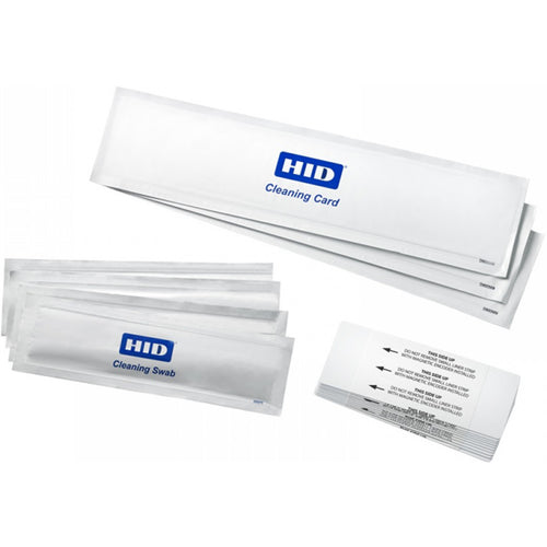 HID FARGO 086177 Cleaning Kit - 4  Swabs -10  Cards