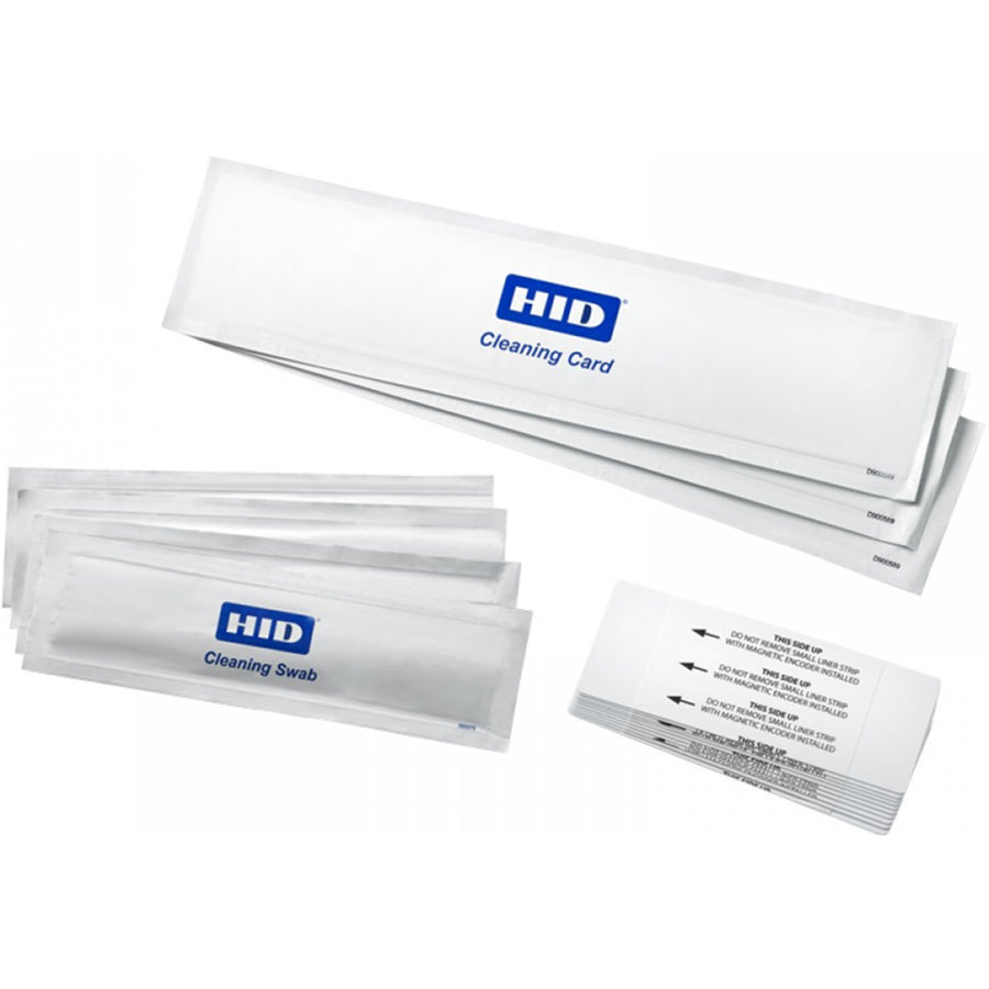 HID FARGO 086177 Cleaning Kit - 4  Swabs -10  Cards