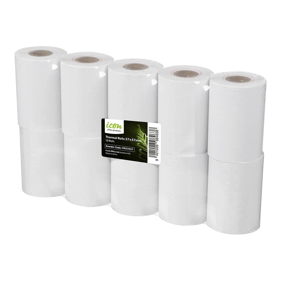 Okin ITR57X57 Okin Thermal Roll BPA Free 57x57mm, Pack of 10