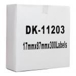 Okin IDK11203 - Icon Compatible Brother DK Labels 17x87mm 300 Roll