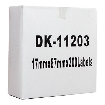 Okin IDK11203 - Icon Compatible Brother DK Labels 17x87mm 300 Roll