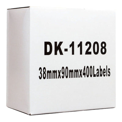 IDK11208 - Okin Compatible Brother DK Labels 38x90mm 400 Roll