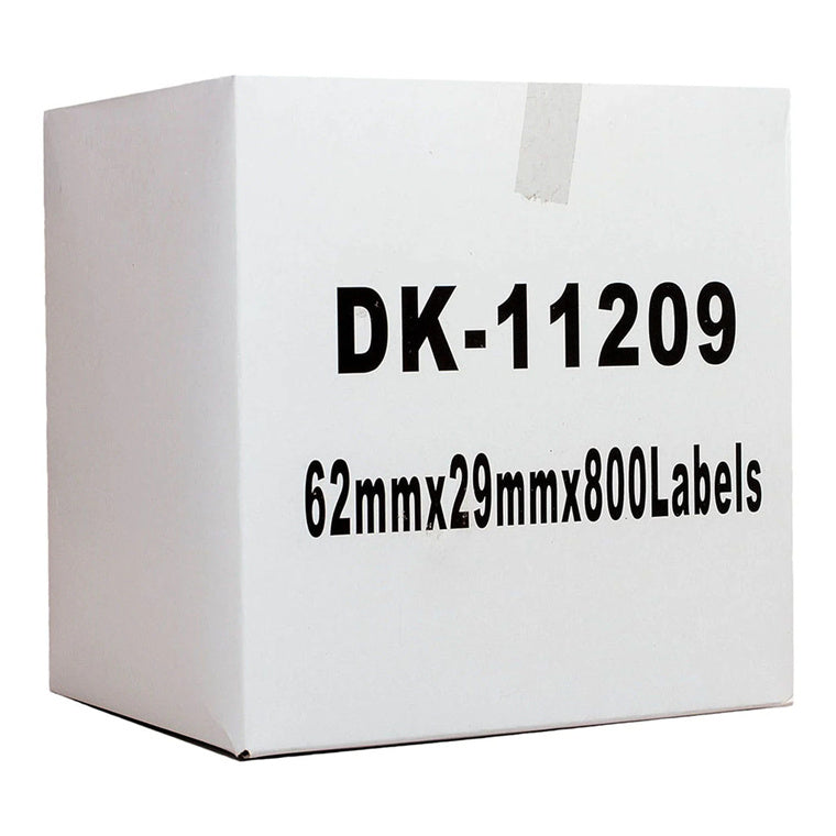 IDK11209 - Okin Compatible Brother DK Labels 29x62mm 800 Roll