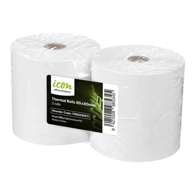 ITR80X80P2 - Okin Thermal Roll BPA Free 80x80mm, Pack of 2 FSC Mix*