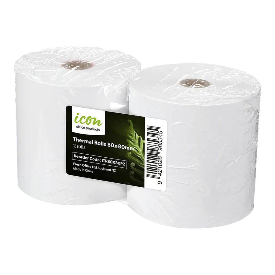 ITR80X80P2 - Okin Thermal Roll BPA Free 80x80mm, Pack of 2 FSC Mix*