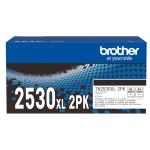 Brother TN2530XL2PK - TN2530XL Black Toner 2 Pack