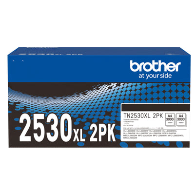 TN2530XL Black Toner 2 Pack