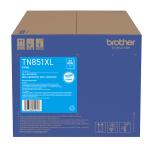 Brother TN851XLC - TN851XLC XL CYAN TONER CARTRIDGE