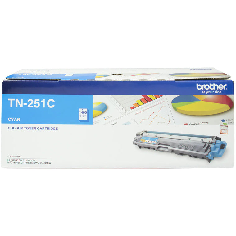 Brother TN251 Cyan Toner Cart