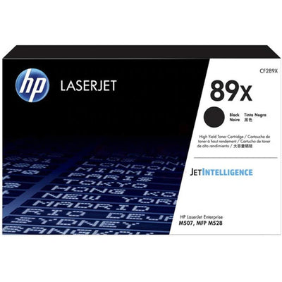HP #89X Black Toner CF289X