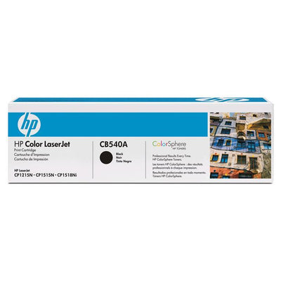 HP #125A Black Toner CB540A