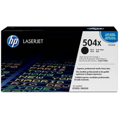 HP  504X  Toner Cartridge - Black