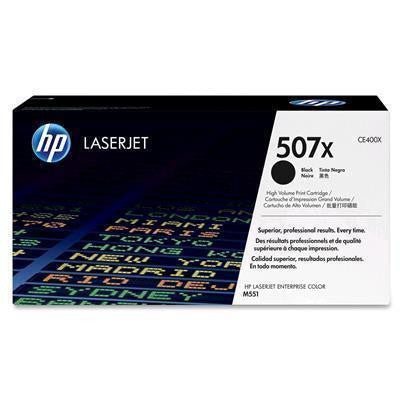 HP #507X Black Toner CE400X