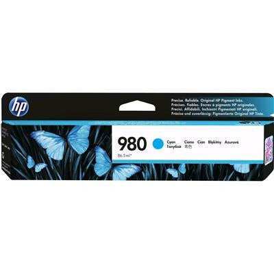 HP #980 Cyan Ink Cart D8J07A