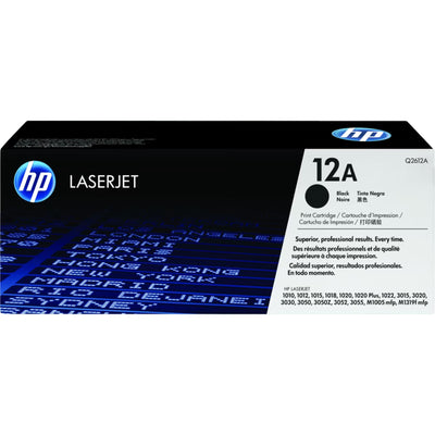 HP #12A Black Toner Q2612A