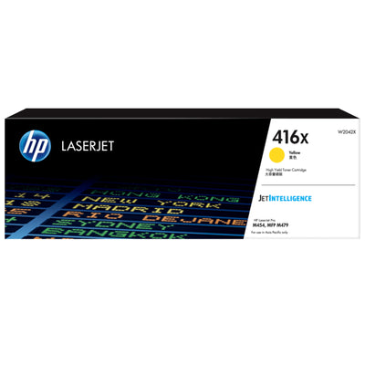 HP 416X YELLOW LASERJET TONER CARTRIDGE