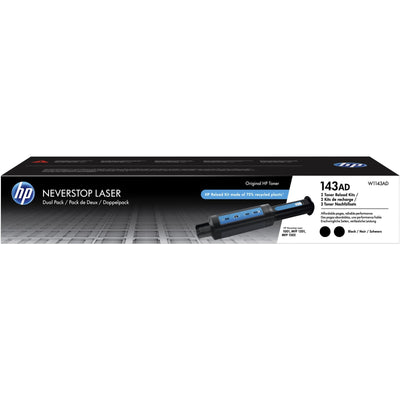 HP #143AD Twin Pack W1143AD