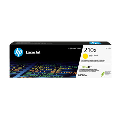 HP W2102X - 210X YELLOW ORIGINAL LASERJET TONER CAR