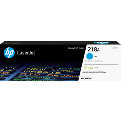 W2181A - HP 218A CYN LASERJET TONER CARTRIDGE