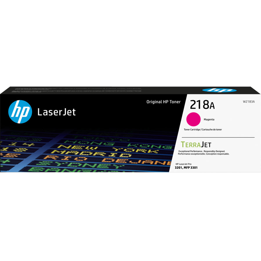 W2183A - HP 218A MGN LASERJET TONER CARTRIDGE