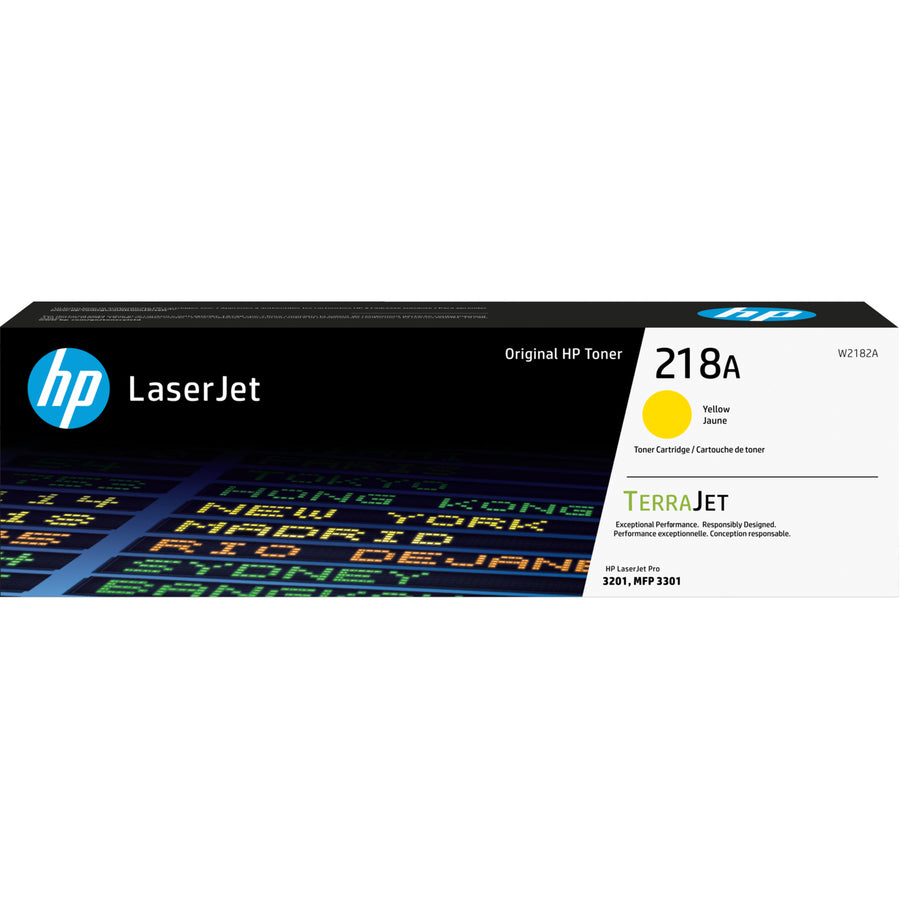 HP W2182A - 218A YLW LASERJET TONER CARTRIDGE