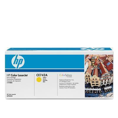 HP #307A Yellow Toner CE742A