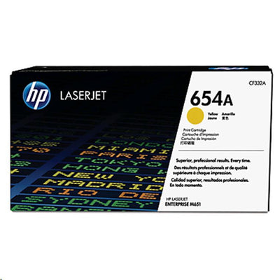 HP LasJet 654A YellCart CF332A