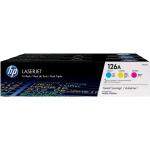 HTCF341 - HP 126A CMY Tri-pk Ton CF341A