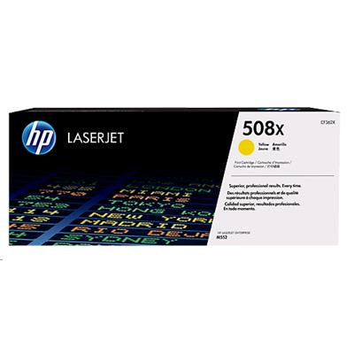 HP #508X Yellow Toner CF362X