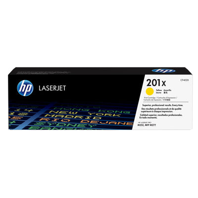 HP 201X YELLOW HY LJ TONER CART-CF402X