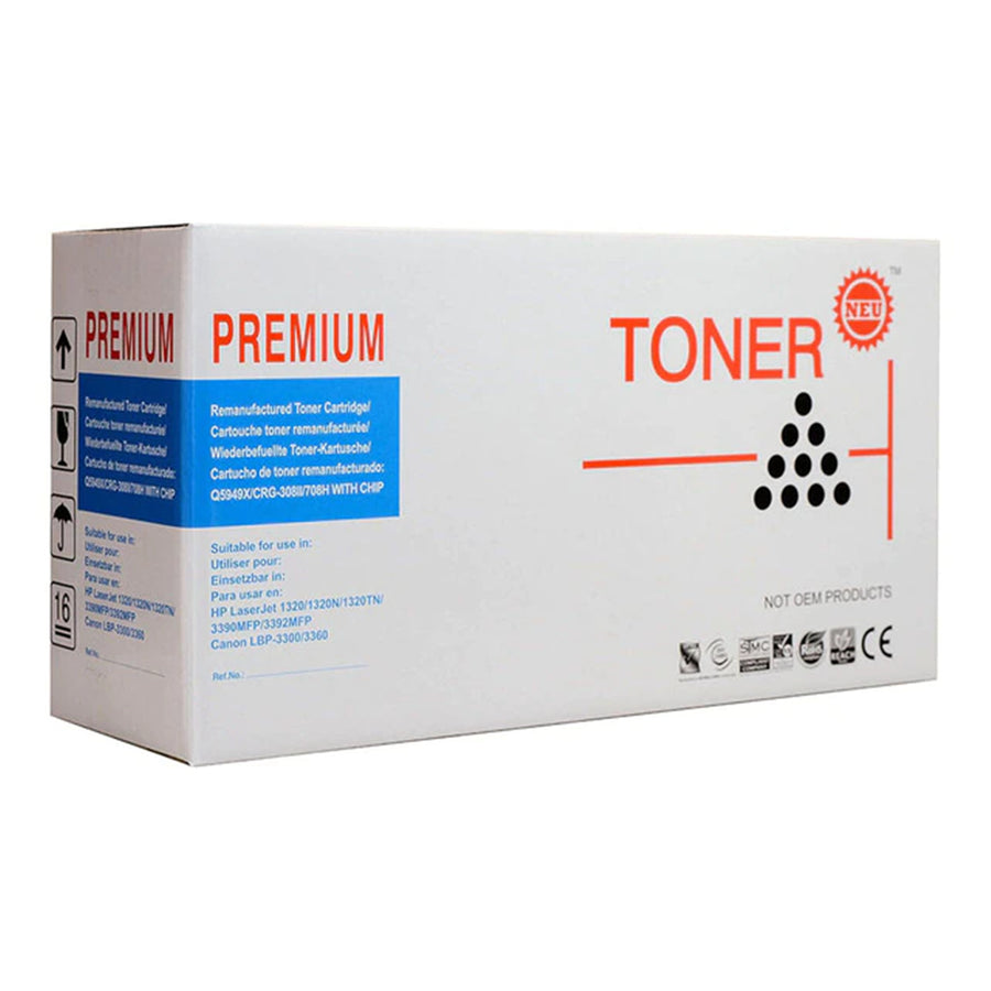 Okin IQ5949X - Icon Compatible HP Q5949X CART308 CART315 Q7553X Black Toner