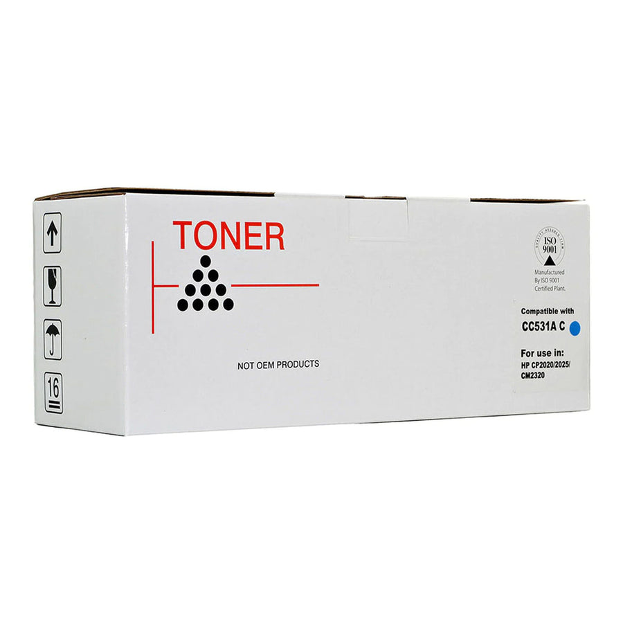 Okin ICC531A - Icon wiederaufbereitete HP CC531A CE411A Canon CART318 CART418 Cyan-Tonerkartusche