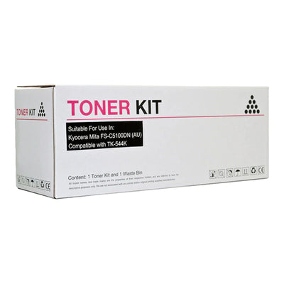 Okin IKTK544B - Icon Compatible Kyocera TK544 Black Toner Cartridge