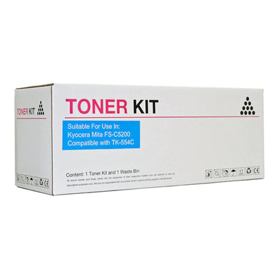 Okin IKTK554C - Icon Compatible Kyocera TK554 Cyan Toner Cartridge