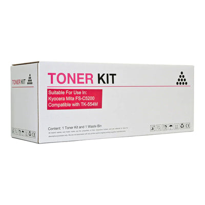 Okin IKTK554M - Icon Compatible Kyocera TK554 Magenta Toner Cartridge