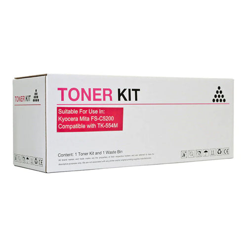 Okin IKTK554M - Icon Compatible Kyocera TK554 Magenta Toner Cartridge