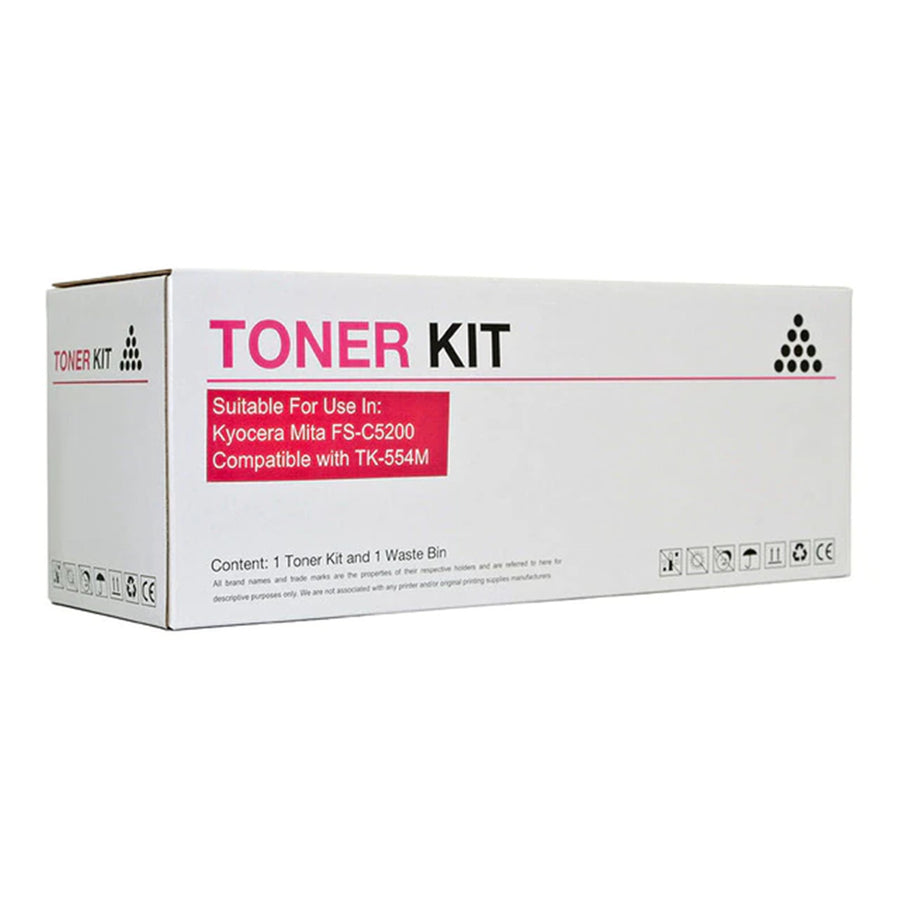 Okin IKTK554M - Icon Compatible Kyocera TK554 Magenta Toner Cartridge