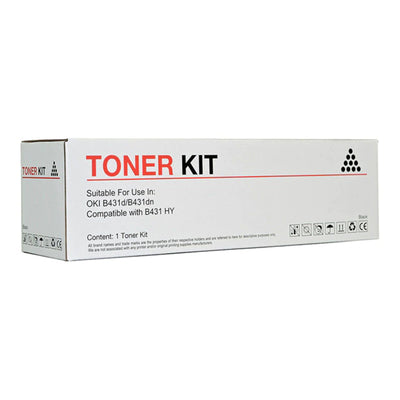 IOB431 - Okin Compatible OKI B431 Black Toner Cartridge (44574903)