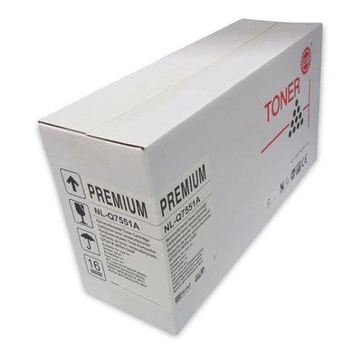 Okin IQ7551AR - Icon Remanufactured HP Q7551A Black Toner Cartridge