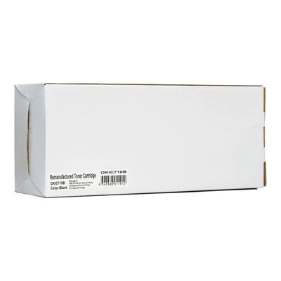 Okin IOC710B - Icon Compatible OKI C710 711 Black Toner Cartridge (44318612)