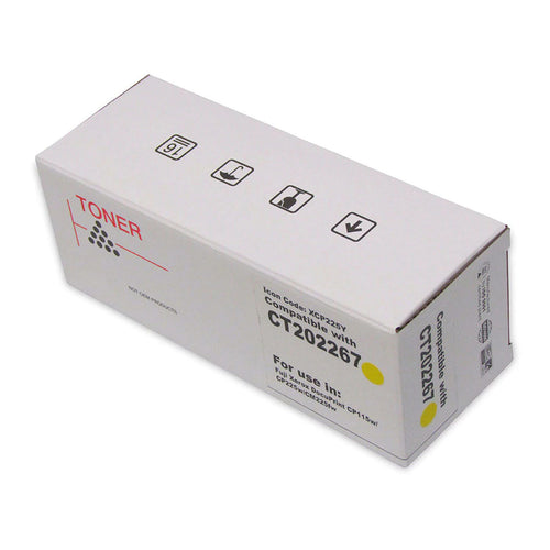 Okin XCP225Y - Icon Compatible Fuji Xerox CT202267 Yellow Toner Cartridge
