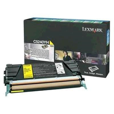 Lexmark Lexm C5240YH Yell Pre HY Cart
