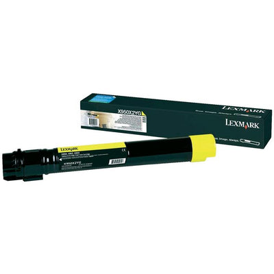 Lexmark Lexm X950X2YG Yellow Toner