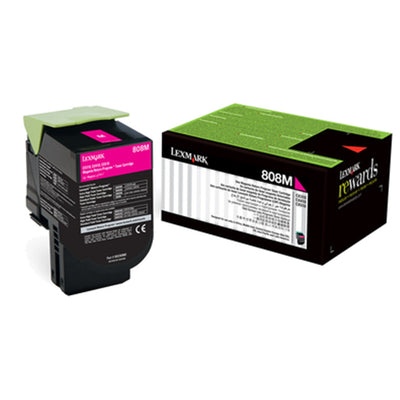 Lexmark Lexm 808M Magenta Toner