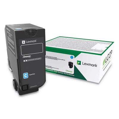 Lexmark Lexm 74C6HC0 HY Cyan Toner