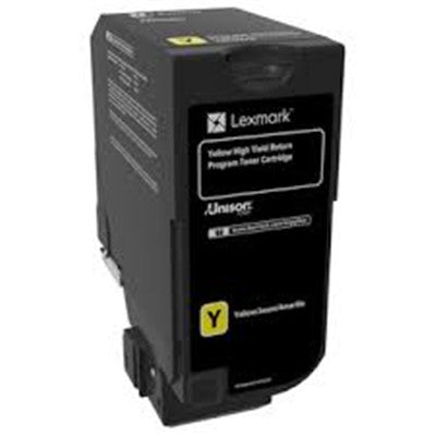 Lexmark Lexm 74C6HY0 HY Yellow Toner